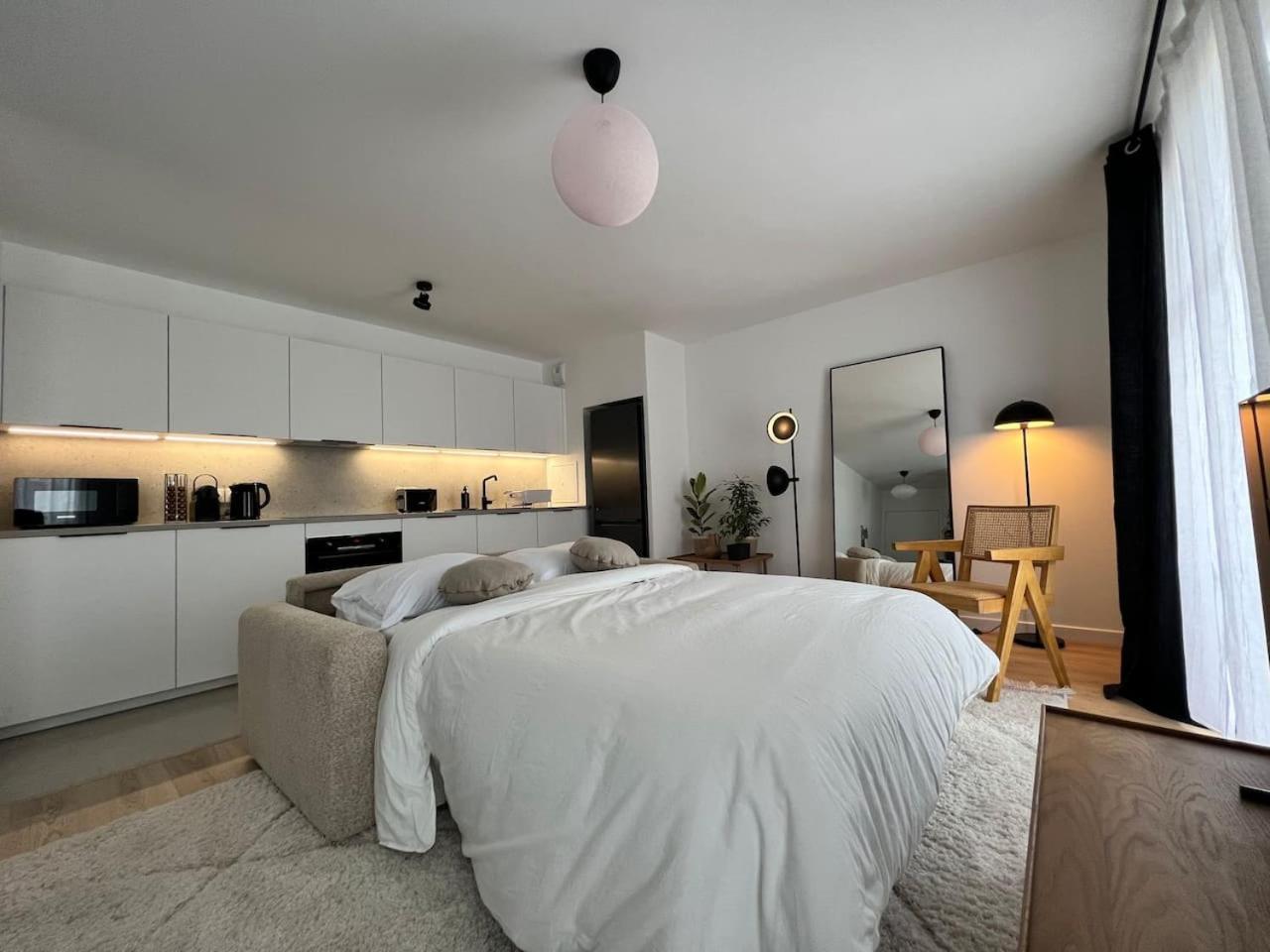 Disneyland Minimalist Lifestyle - 5 Pax Apartment Serris Luaran gambar